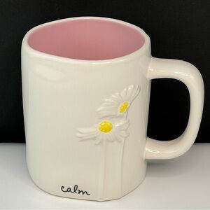 Rae Dunn - ‘Calm Pink’ ceramic mug. NWT